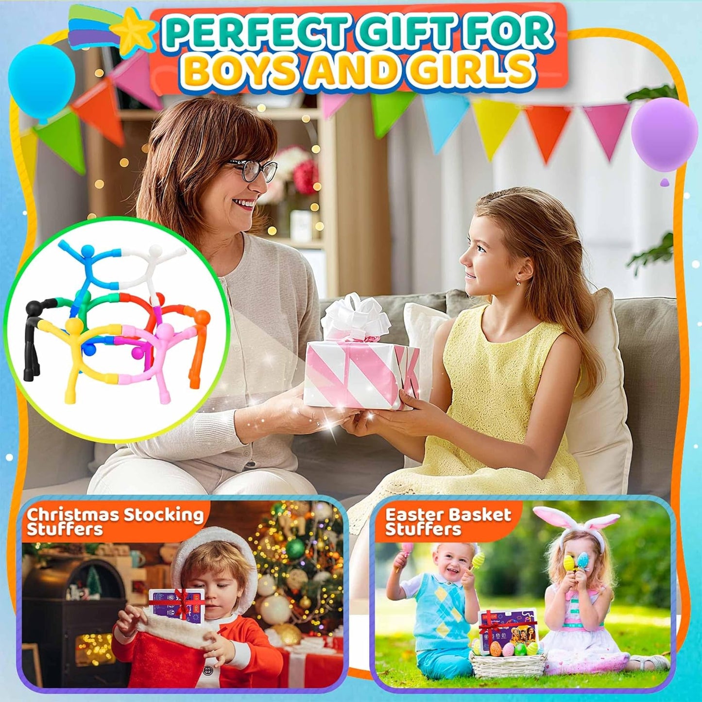 Magnetic Travel Toys for Toddler 5PCS, Airplane Travel Activities Essential Fidget Toys for Kids Road Trip Sensory Toy, Fridge Magnet for Toddler 3 4 5 6 7 8 Year Old, Gifts for Boys and Girls