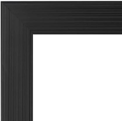 2-Pack 5x7 Black Picture Frames – Wall & Tabletop Display with Clear Plexiglass
