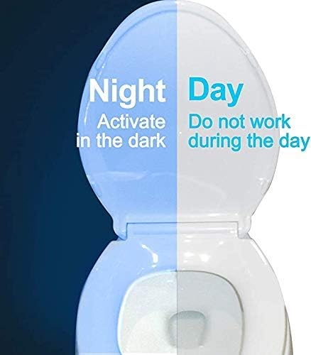 Motion Sensor LED Toilet Night Light – 16-Color Changing, UV Sterilizing, Motion & Slap Activated Commode Light