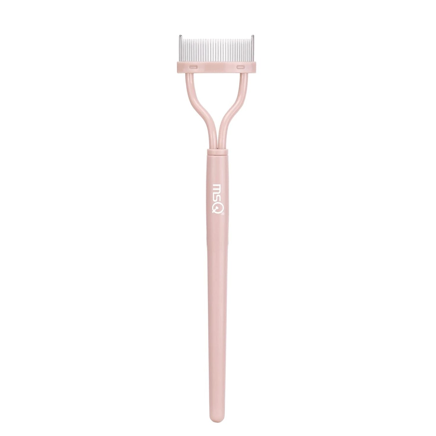 Eyelash Comb Separator Tool – Black Mascara Applicator with Arc Design & Protective Cover (1PC)
