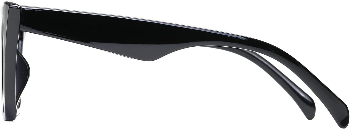 Vintage Square Cat Eye Sunglasses Women Trendy Cateye Sunglasses B2473