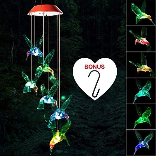 Butterfly Wind Chimes – Memorial & Birthday Gifts for Women, Mom, Grandma – Outdoor Garden & Yard Decor for Christmas