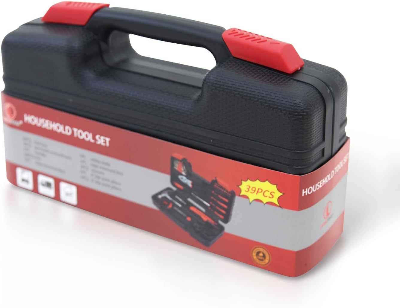 39-Piece Home Tool Kit with Compact Toolbox – All-in-One Repair Set