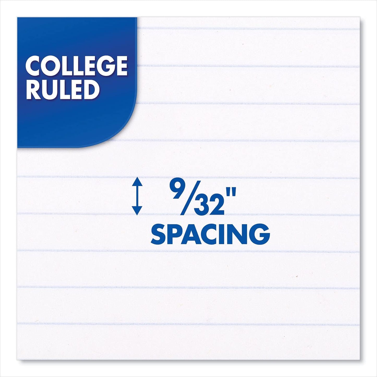 6-Pack Spiral Notebooks – 1 Subject College Ruled, 70 Sheets Each, 7.5" x 10.5", Assorted Colors