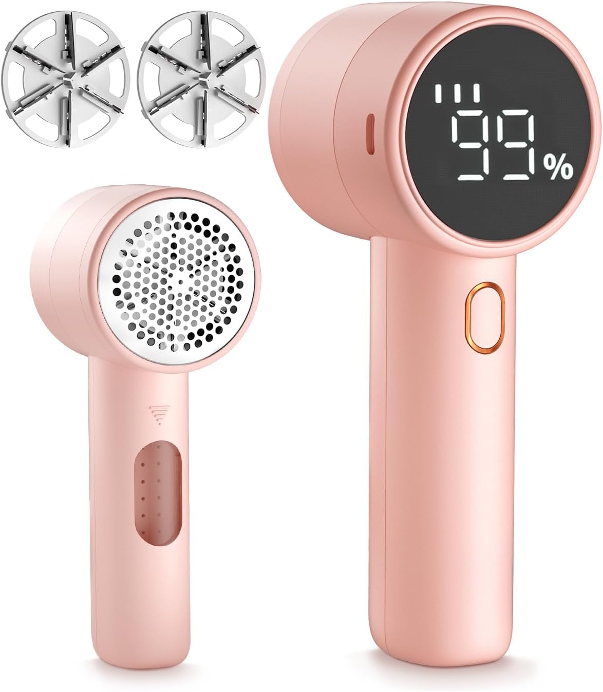 Rechargeable Fabric Shaver – 3-Speed Electric Lint Remover with LED Display & 6-Leaf Blades