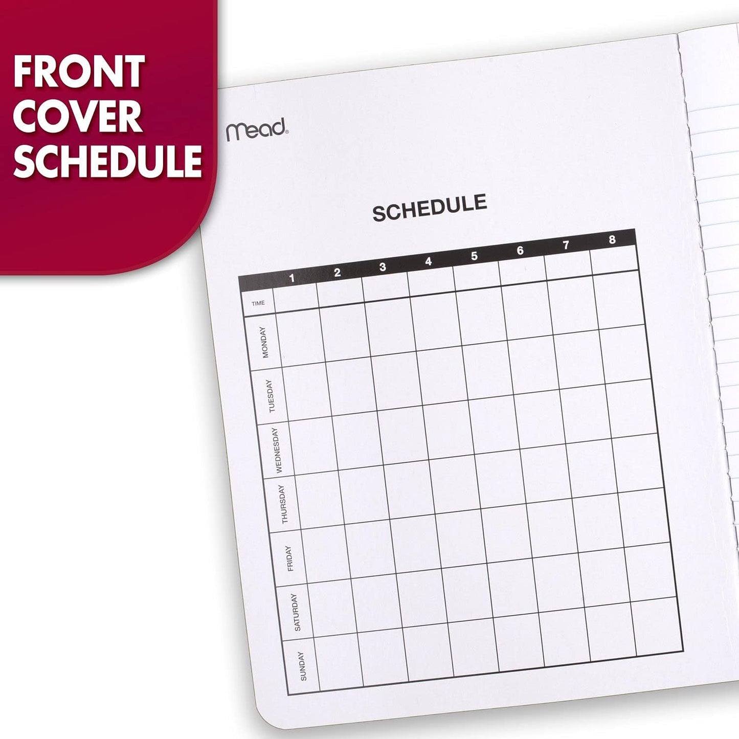 Wide Ruled Composition Notebooks – 3 Pack Black Marble, 100 Sheets Each, 7.5" x 9.75"