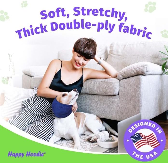 Happy Hoodie Calming Band for Dogs & Cats – 2 Pack (Small + Large)