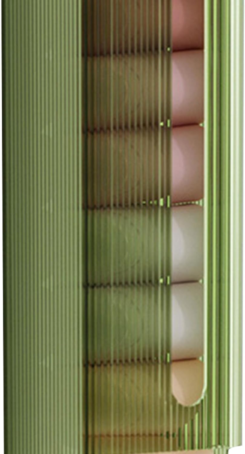 Wall Mounted Underwear & Sock Organizer – Multipurpose Drawer Storage Box (Translucent Green)