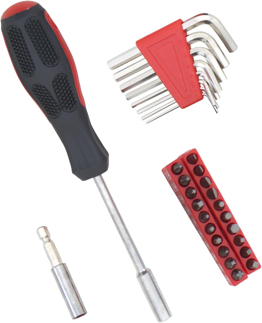 39-Piece Home Tool Kit with Compact Toolbox – All-in-One Repair Set