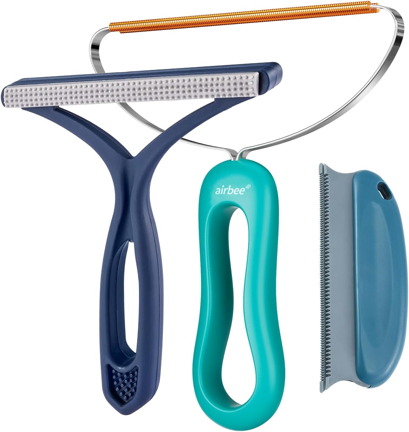 3-Pack Pet Hair Remover Set – Lint Shavers & Fur Tools for Carpet, Furniture & Clothes