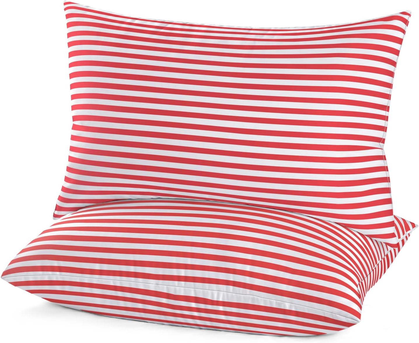 Luxury Hotel-Style Queen Pillows – 2 Pack Down Alternative for Side & Back Sleepers (20" x 30")
