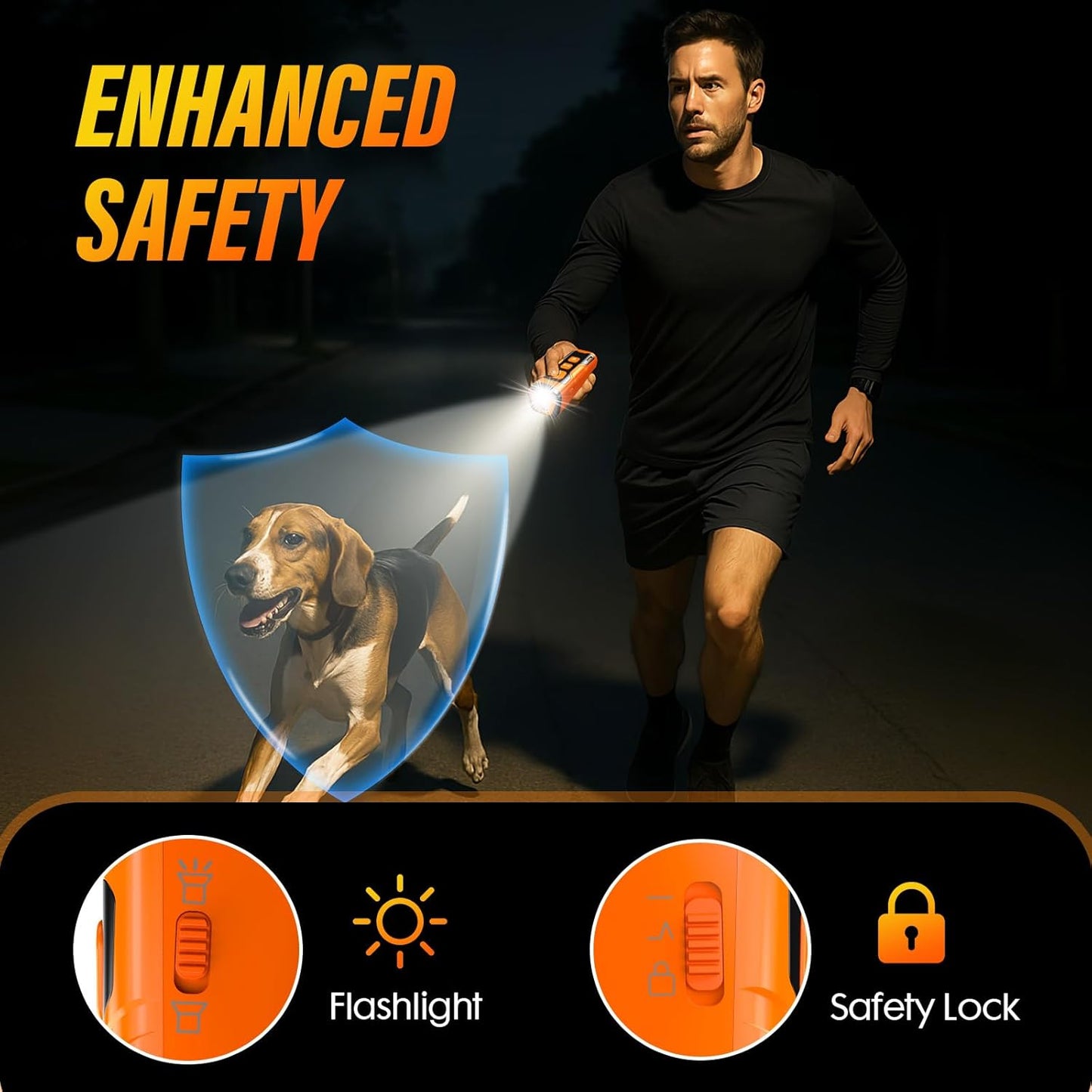 Ultrasonic Dog Bark Deterrent – 3X Anti-Barking Device with 6 Modes & 23ft Range