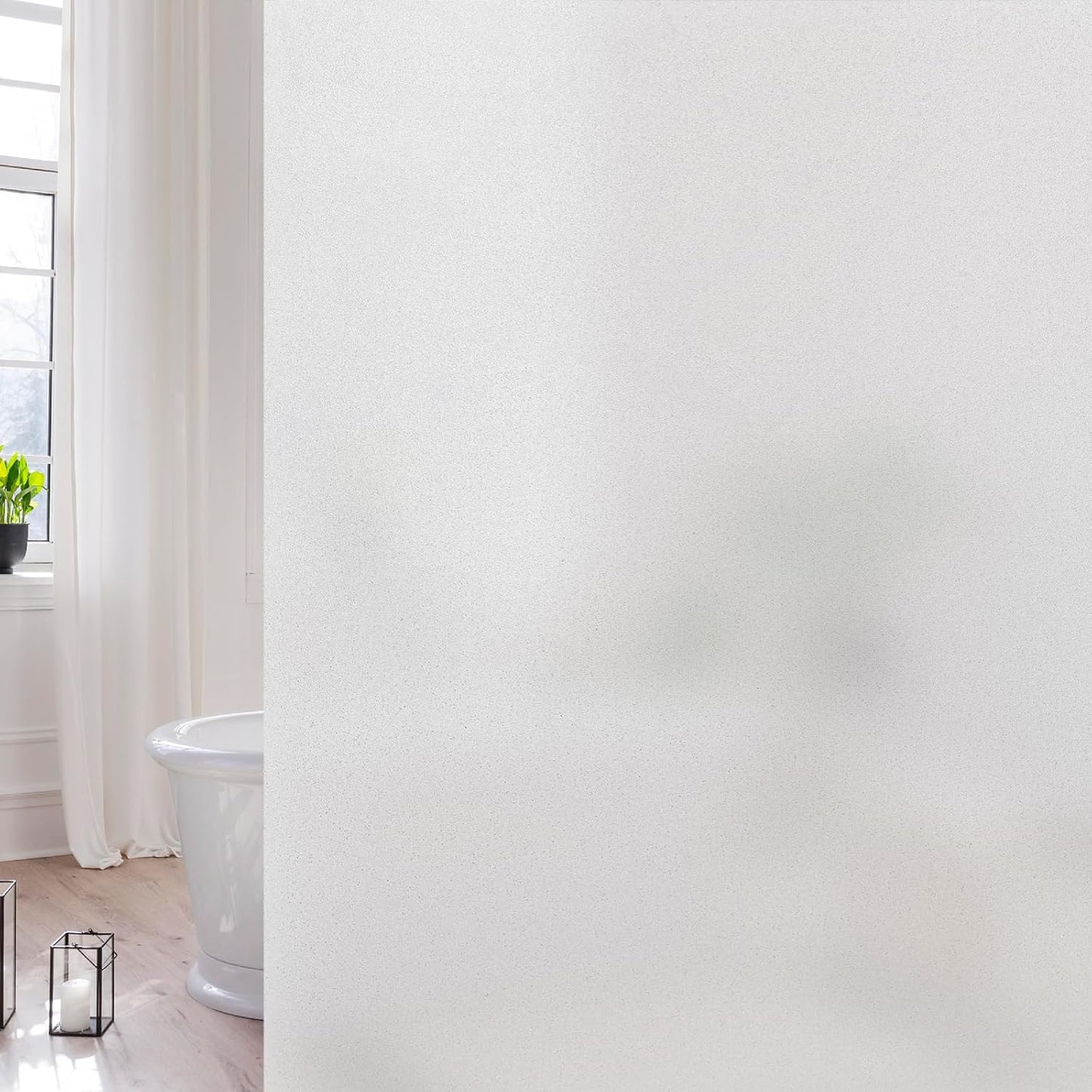 3D Rainbow Window Privacy Film – Static Cling Vinyl, Heat Control & UV Blocking (17.5" x 78.7")