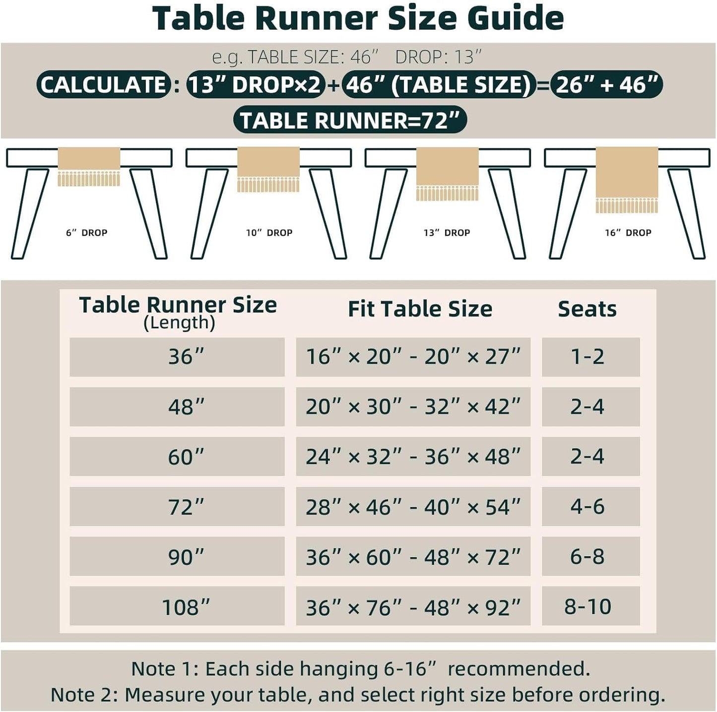 Boho Macrame Table Runner – 72" Rustic Farmhouse Burlap with Tassels