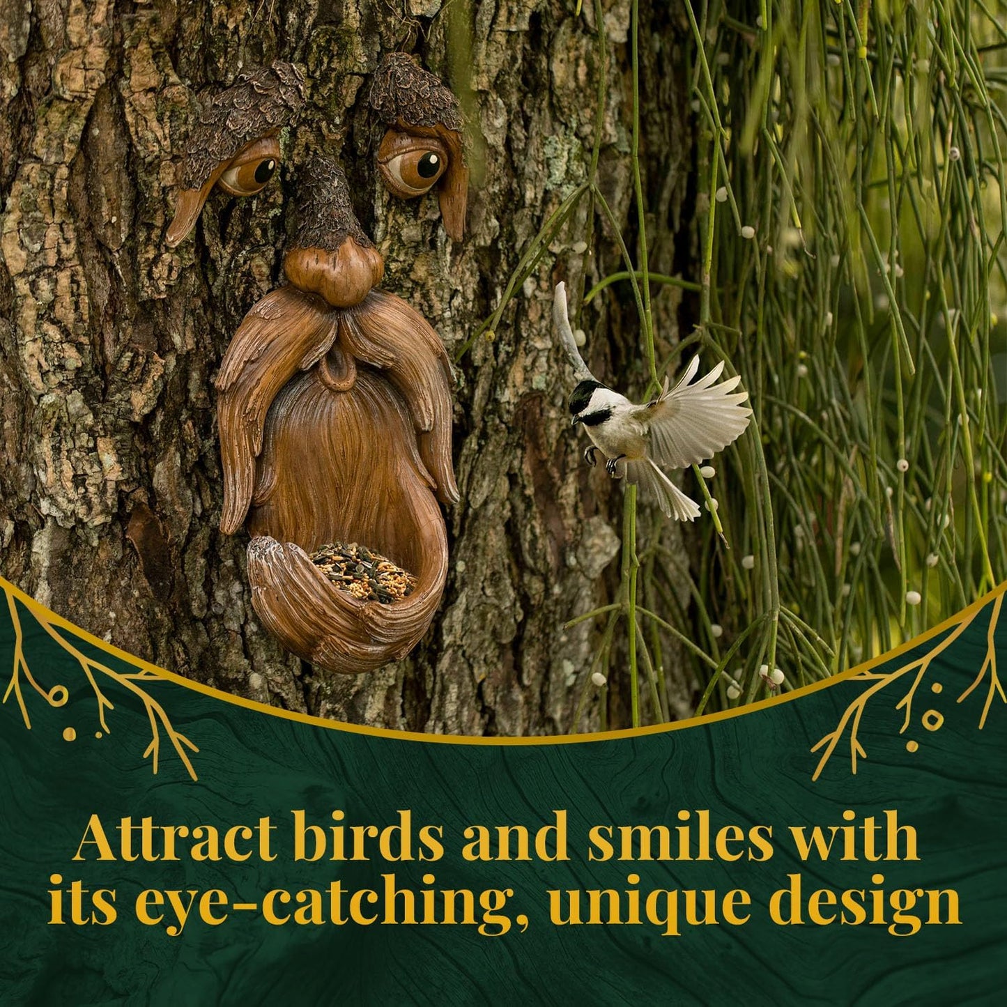 Tree Face, Tree Faces Outdoor, Tree Art, Tree Decorations Outdoor, Tree Faces, Tree Stump Decor, Face for Tree Trunk, Outdoor Tree Decorations, Tree Face Decor, Tree Faces Decor Outdoor, Tree Eyes