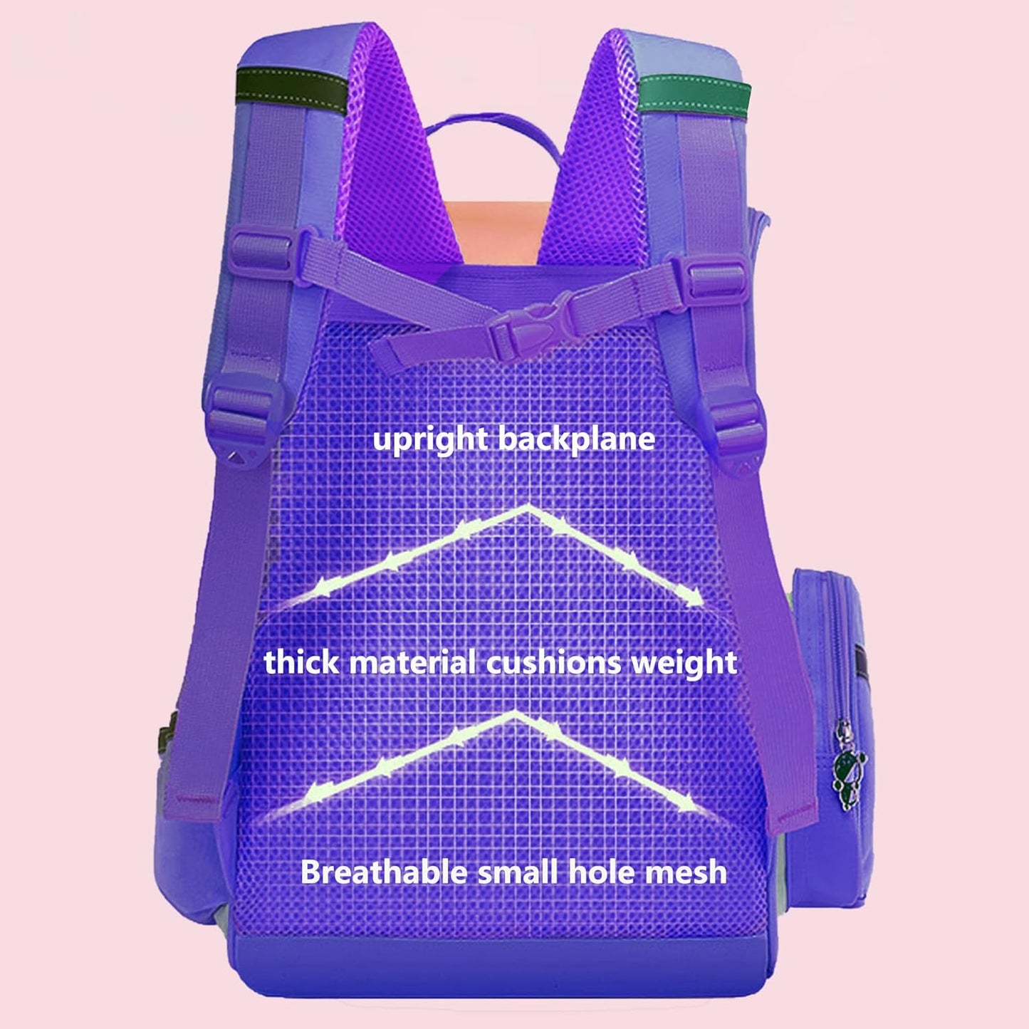 15" Kids Backpack for Girls – Preschool & Kindergarten School Bag for Ages 4–6