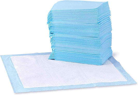 Basics 5-Layer Puppy Pee Pads – Leak-Proof, Super Absorbent Training Pads (100 Count, 22x22”)
