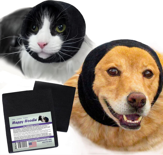 Happy Hoodie Calming Band for Dogs & Cats – 2 Pack (Small + Large)