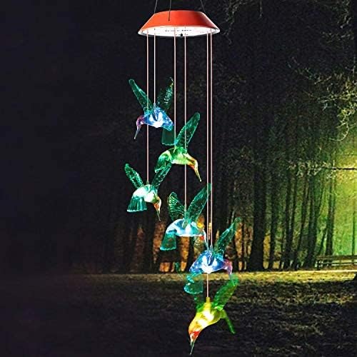 Butterfly Wind Chimes – Memorial & Birthday Gifts for Women, Mom, Grandma – Outdoor Garden & Yard Decor for Christmas