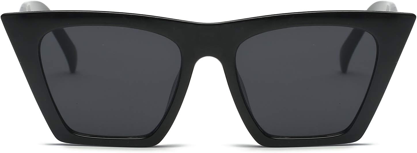 Vintage Square Cat Eye Sunglasses Women Trendy Cateye Sunglasses B2473