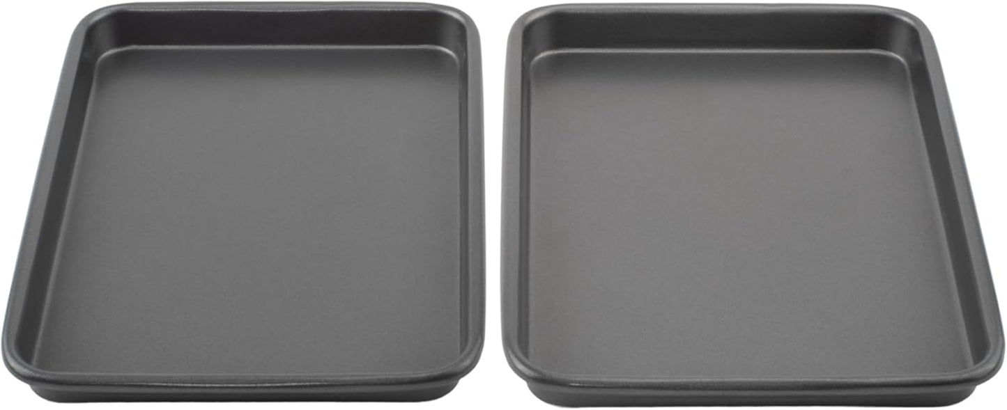 Nonstick Carbon Steel Baking Sheet Set – 3-Piece Everyday Bakeware Set (Small, Medium, Large)