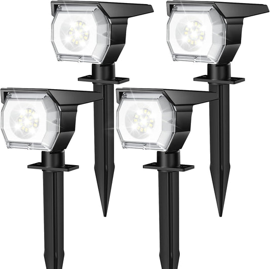 Solar Outdoor Spot Lights – Waterproof Landscape Lights with 3 Lighting Modes & Auto On/Off for Garden, Yard & Pathway