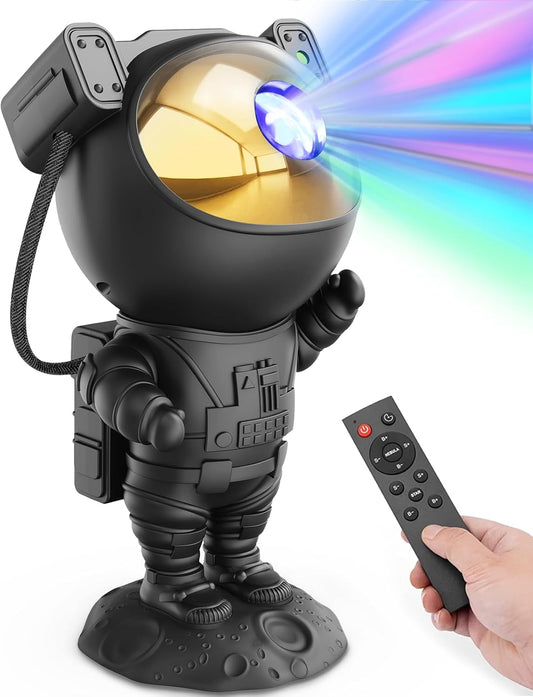 Astronaut Galaxy Projector Night Light – Starry Sky & Nebula LED for Kids’ Rooms & Bedrooms
