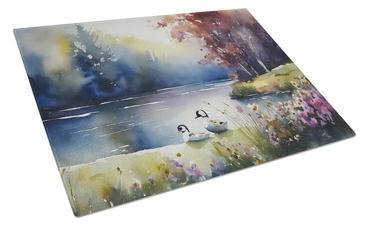 Bufflehead Glass Cutting Board