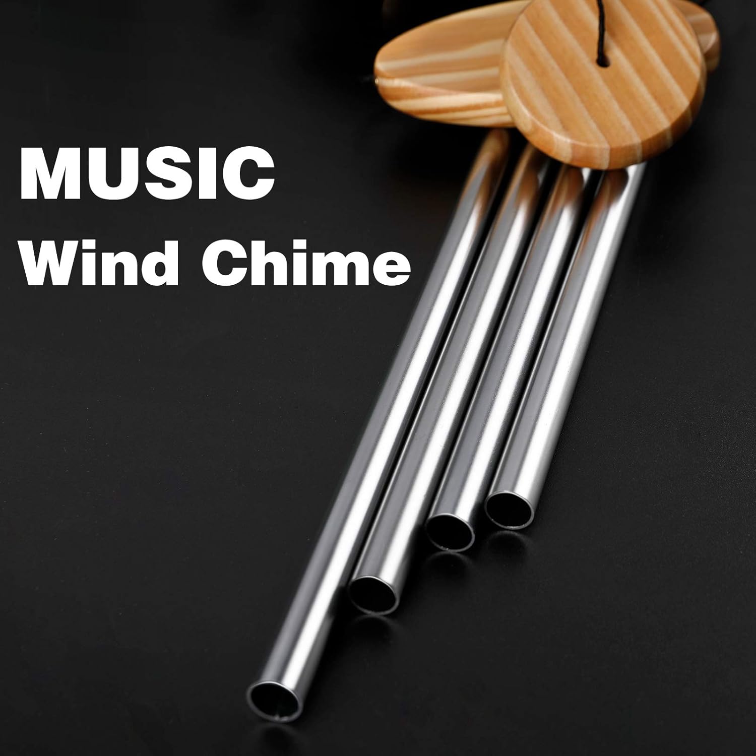 Butterfly Solar Wind Chimes with Aluminum Tubes – Outdoor Color-Changing LED Lights for Garden, Patio, Porch – Thanksgiving Gift