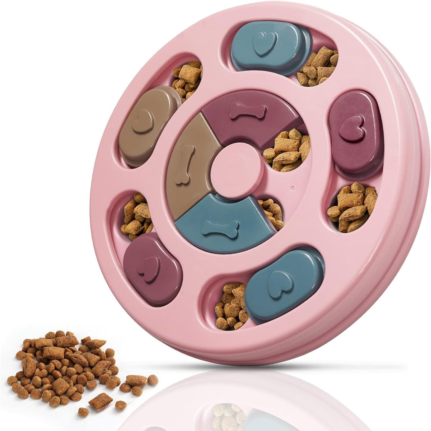 Interactive Dog Puzzle Toy – Treat Dispenser for IQ Training & Enrichment