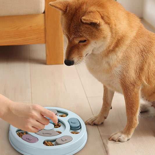 Interactive Dog Puzzle Toy – Treat Dispenser for IQ Training & Enrichment