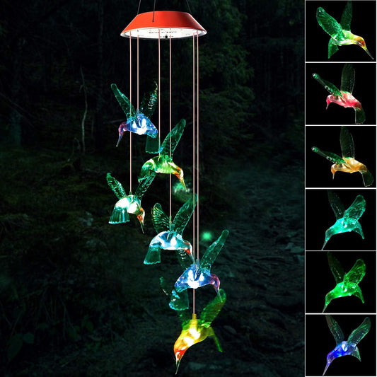 Butterfly Wind Chimes – Memorial & Birthday Gifts for Women, Mom, Grandma – Outdoor Garden & Yard Decor for Christmas