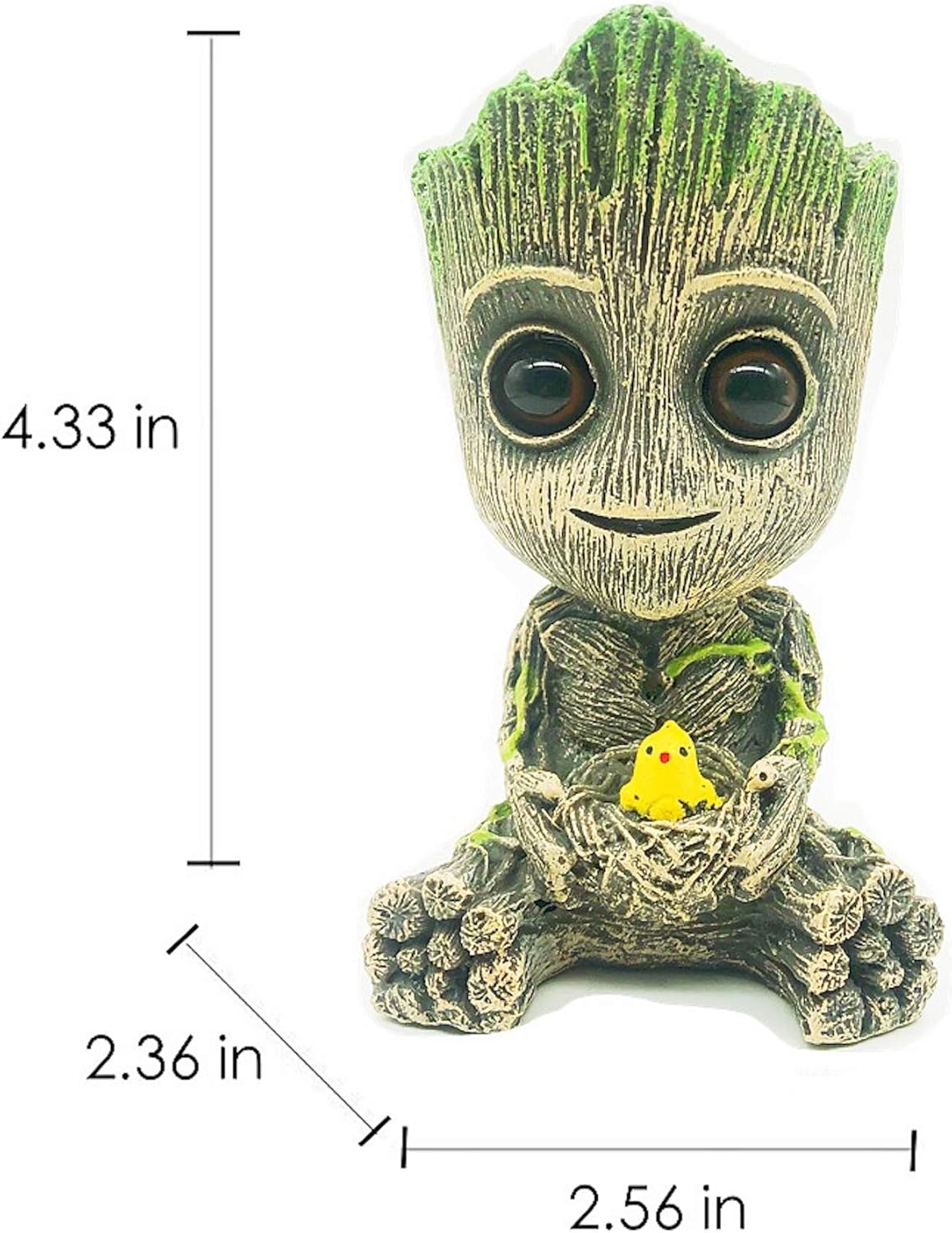 Aquarium Groot Air Bubbler – Decorative Air Stone Set for Fish Tanks