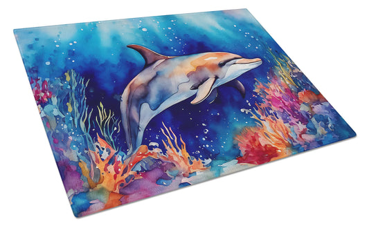 Dolphin 2 Glass Cutting Board