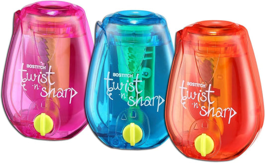 Adjustable Twist Pencil Sharpener – Compact Manual Sharpener for Kids, Artists, and Office Use