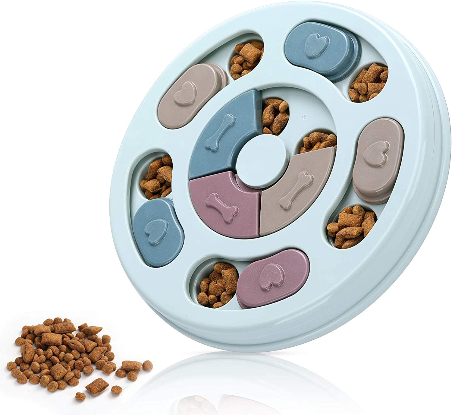 Interactive Dog Puzzle Toy – Treat Dispenser for IQ Training & Enrichment
